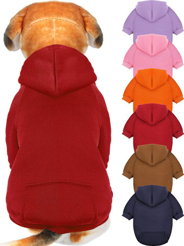 6 Piezas Sudaderas Para Perros Suéteres Ropa De Perros Con .