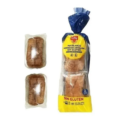 Pan Sin Gluten\u002Flacteos\u002Fhuevo 800g Schär Hecho Con Masa Madre | Envío gratis