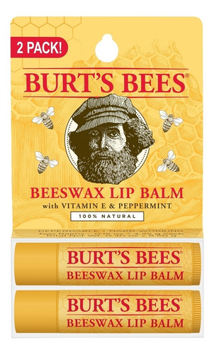 Bálsamo Labial Burt's Bees Cera De Abejas 4.25g