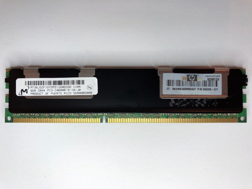 Micron Ram Server 8gb Mt36jszf1g72pz-1g4d1dd Ddr3 1333mhz