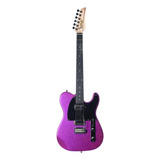 Guitarra Seizi Katana Kabuto Telecaster Deep Purple Sparkle