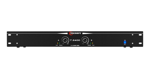 Amplificador Profissional T2400 400w Rms Receive Taramps