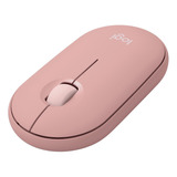 Mouse Inalámbrico Logitech Pebble 2 M350s Rosa Multi-device