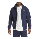 Campera Hombre Reebok Classic Vector Azul In Store