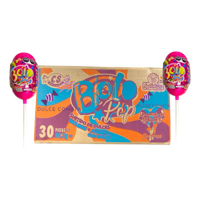 Dulce Surtidos Caja Bolo Pop Las Delicias 30pzas | Envío gratis