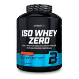 Suplemento En Polvo Iso Whey Zero  Biotech Iso Whey Zero Proteínas Sabor Frambuesa En Pote De 2.27kg