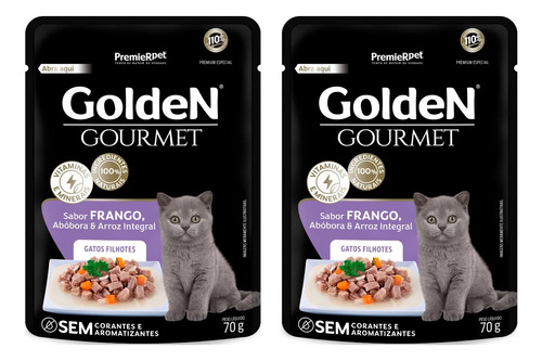 Sache Golden Gatos Filhotes Frango 70g