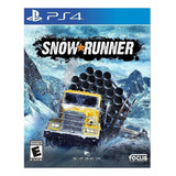 Snowrunner  Standard Edition Focus Home Interactive Ps4 Digital