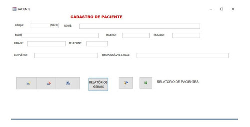 Sistema Para Controle De Pacientes Em Access Windows