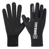 Guantes Para Actividades, 3 Mm, Para Buceo Cálido, Upf Uv 50