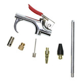 4 Conjunto De Pistolas Pneumáticas Soprador Compressor De