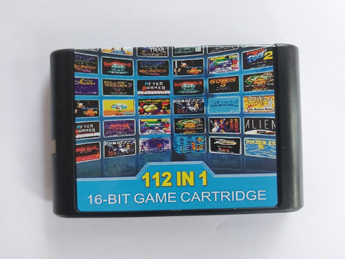 Cartucho Mult Jogos Mega Drive 112 In 1