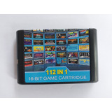 Cartucho Mult Jogos Mega Drive 112 In 1