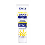 Protector Solar Delia Cara Cuerpo Spf50 100ml
