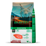 Bravery Gato Adulto Esterilizado Pollo 2 Kg