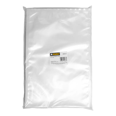 100 Bolsas Para Empaque Al Vacío 25x38cm Rhino - Bovac-38 | Meses sin interés