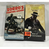 Zorro Serial 12 Capitulos Y 12  Zorro Legion 2 Vhs Nuevos