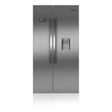 Heladera No Frost Siam Hsi-sb70xd Acero Inoxidable Con Freezer 620l 220v