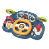 Brinquedo Infantil De Volante, Brinquedo De Motorista Azul