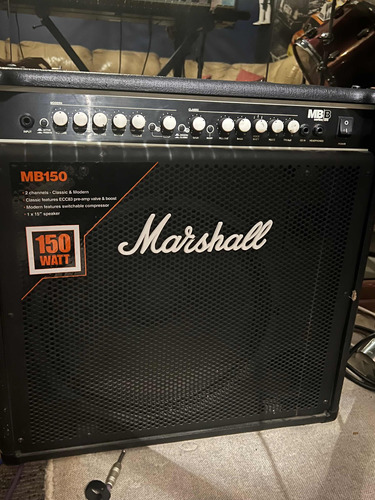 Combo Amplificador Bajo Marshall Mb150