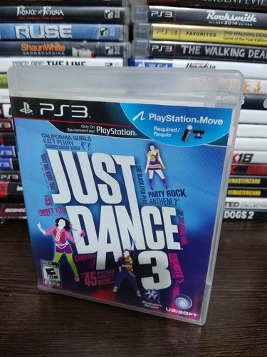 Just Dance 3 Ps3 Fisico Usado Baile Move