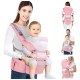 Cangurera Portabebés Ergonómica 0-36 Meses, Rosa