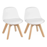 Set 4 Silla Tulip Eames Kids Infantil Niño - Alto Impacto