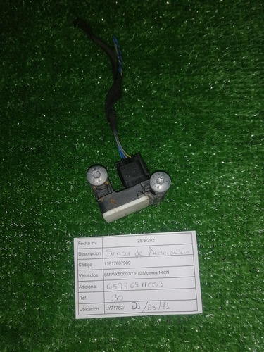 Sensor De Aceleracion Bmw X5 E70 Foto 3