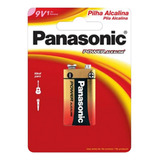 Pilha Alcalina Panasonic Bateria 9v