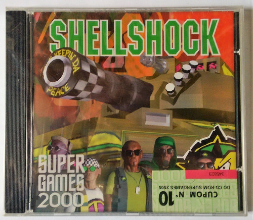 Cd Rom  Jogo - Shellshock - Super Games 2000 - Lacrado -raro
