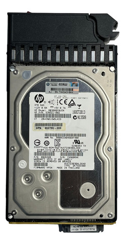 Hd Hp 3tb 7.2k 3,5 Sas 6gb (com Gaveta) 638521-002 677355-001 662755-003 @