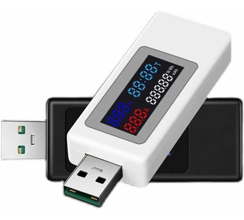 Probador Usb 6,voltímetro Digital, Amperímetro