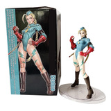 Figura Accion Estatua Cammy Street Fighter 23cm De Altura