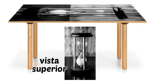 Vinilo Para Mesa Reloj Pulsera Pared Hora Time Vinilo M5