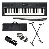 Teclado Roland 61 Teclas Go Keys 5 Grafite Bluetooth + Kit 