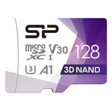 Micro Sd 128 Gb Superior Pro Silicon Power Con Adaptador