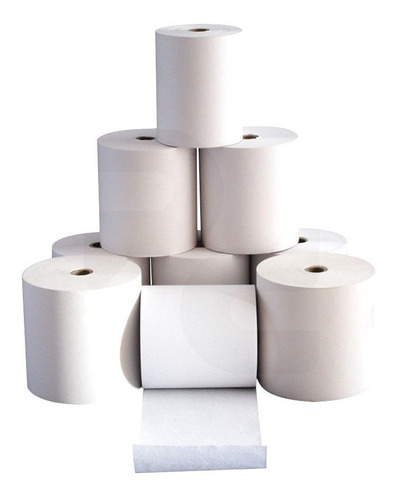 10 Rollos Termicos 80x80mm - Papel Termico 80x80mm