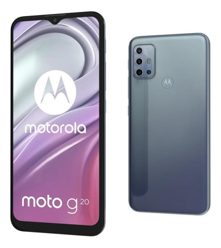 Telefone Celular Moto G20 64 Gb 4gb Ram Seminovo Lilás Bom 