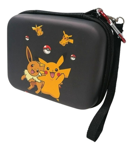 Porta 400 Cartas Pokémon Pikachu Estojo Case Protetor Cards