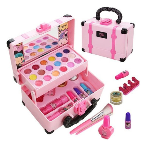 Maleta Completa De Maquillaje Infantil Para Niñas Del Dí [u]