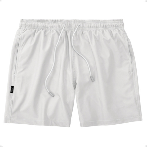 Shorts Masculino Curto Praia Calção Liso Várias Cores