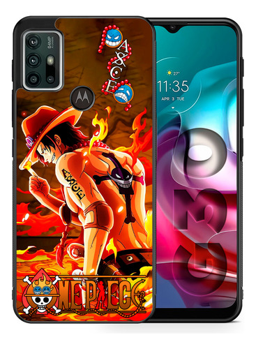 Funda Tpu Motorola Portgas D Ace One Piece Todos Los Modelos