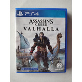 Assassin's Creed Valhalla Ps4 Mídia Física Seminovo + Nf