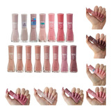 Dailus - Kit 15 Esmaltes Tons Rosa E Nude