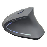 Mouse Vertical Ergonomico Inalambrico Jyr 024 | Recargable Color Negro