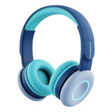 Auriculares Bluetooth Inalámbricos Para Niños Con 7 Led Colo
