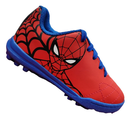 Chuteira Society Infantil Marvel Homem Aranha Herois