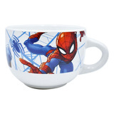 Taza Disney Marvel Spiderman Hombre Araña Ceramica Jumbo 820 Ml