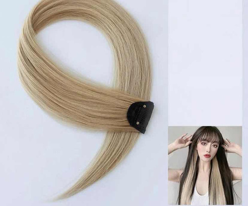 Extensiones Mechas Cabello Sintético Color Naturales 2  Pcs