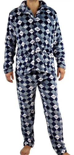 Conjunto Pijama Polar 2pzas Para Hombre Regalo Dia Del Padre